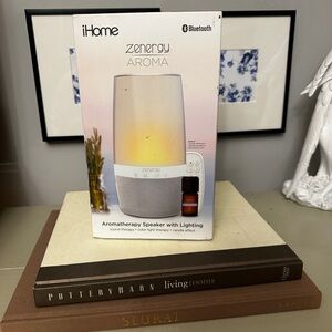 iHome Zenergy Aromatherapy Essential Oil Diffuser Light Sound Aroma Bluetooth